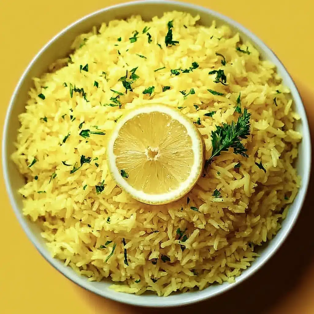 Light and Flavorful Greek Lemon Rice for Every Occasion Recipe - Recipe Image