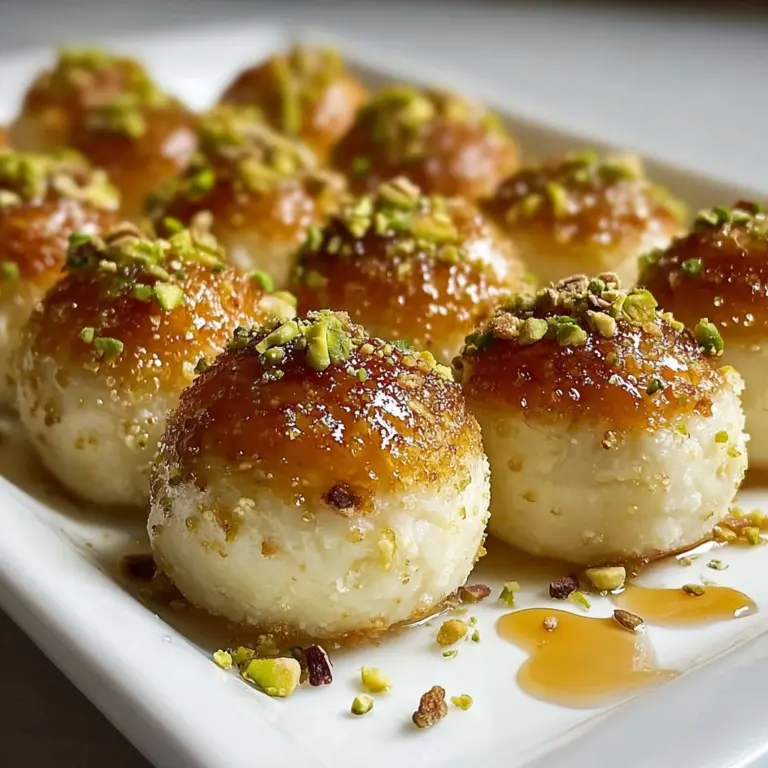 Ricotta pistachio honey bites that delight your taste buds! Recipe