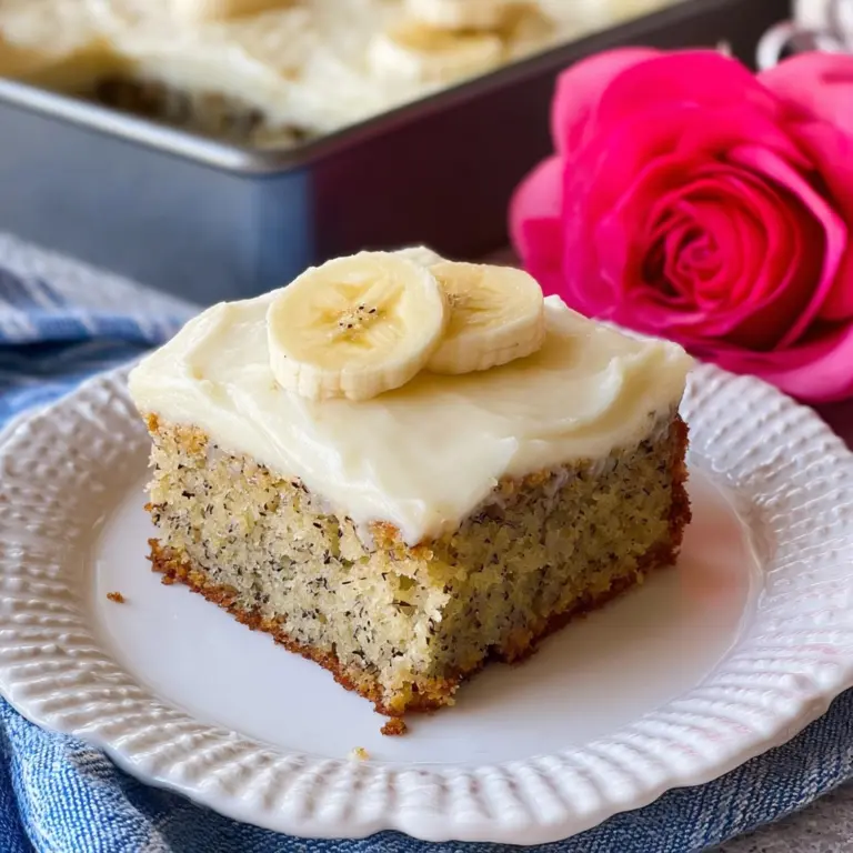 Banana Cake Recipe