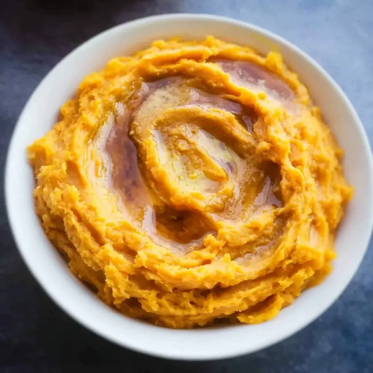 Easy Cinnamon Mashed Sweet Potatoes Recipe
