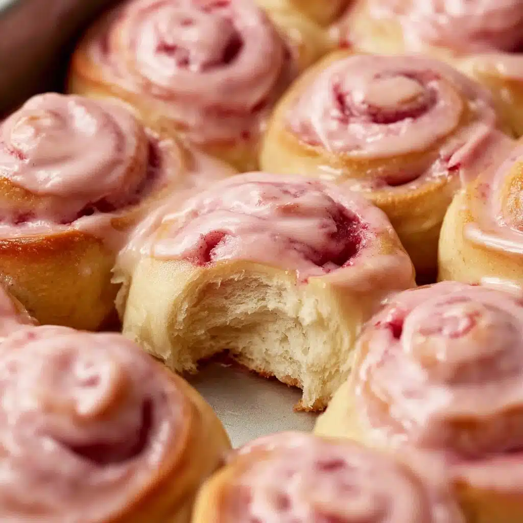 Strawberry Cinnamon Rolls Recipe