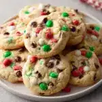 Cake Mix Chocolate Chip Santa Cookies Recipe