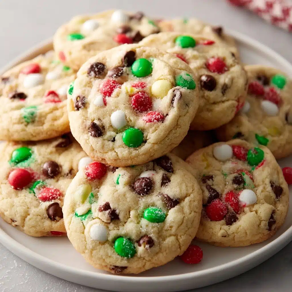 Cake Mix Chocolate Chip Santa Cookies Recipe