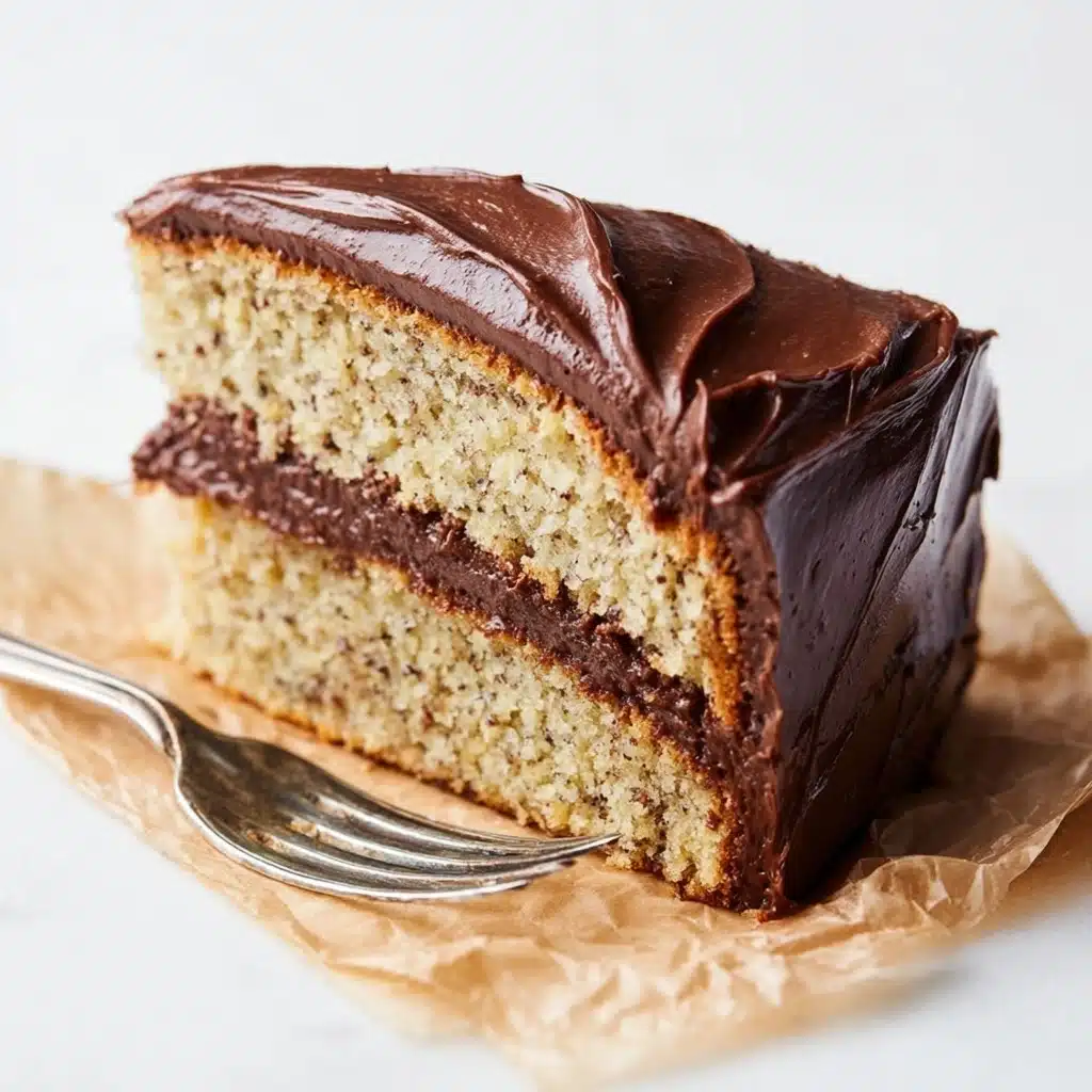 Banana Cake with Nutella Frosting Recipe - Recipe Image
