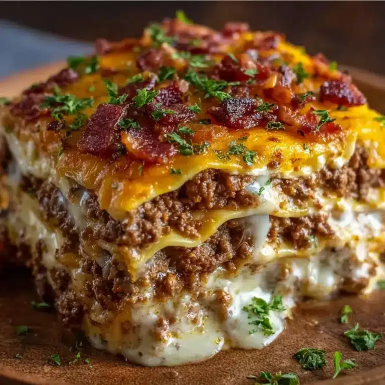 Cheesy Loaded Meatloaf Casserole Recipe