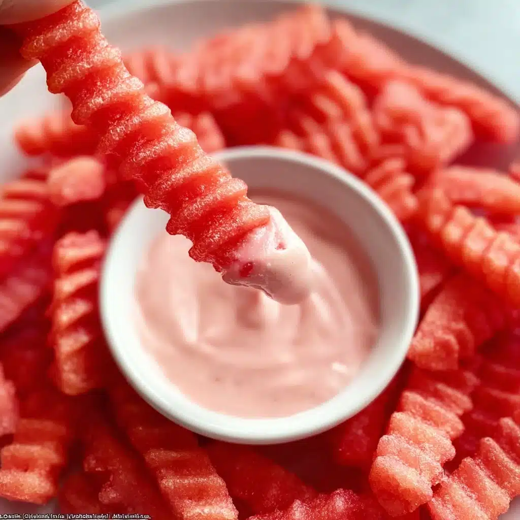 Healthy Watermelon Fries Recipe