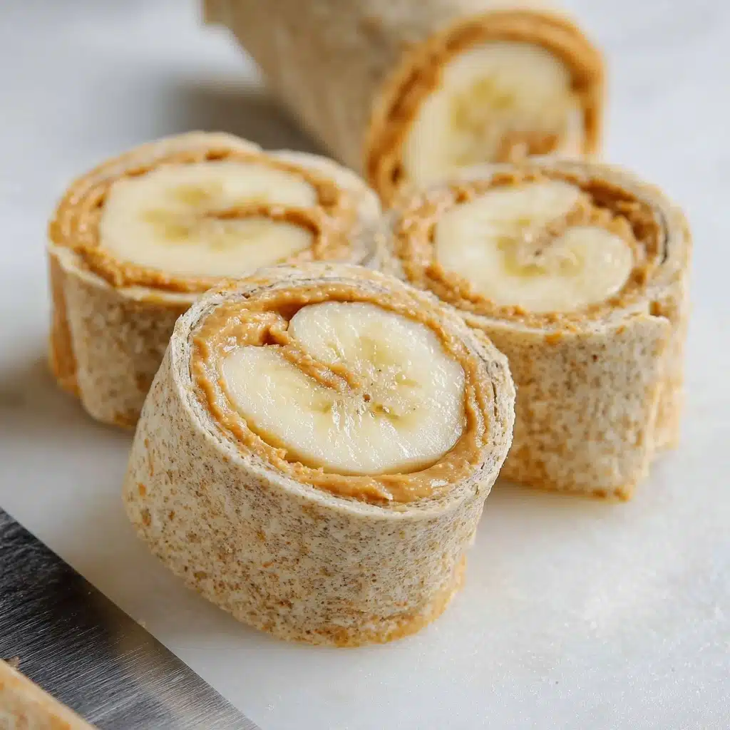 Chocolate Chip Peanut Butter Banana Roll Ups Recipe - Recipe Image