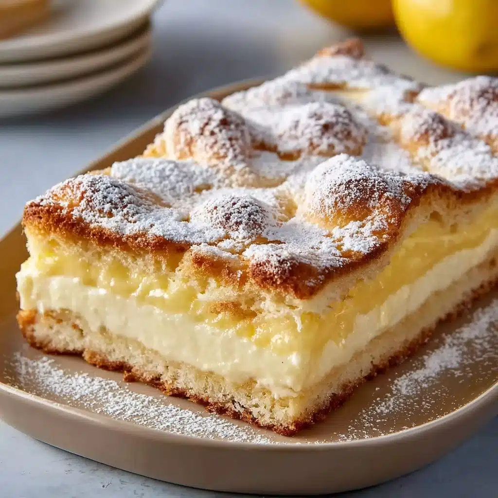 Zesty One-Bowl Lemon Cake with Glaze Recipe - Recipe Image