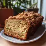 Cinnamon Streusel Topped Zucchini Bread Bakery Style Recipe