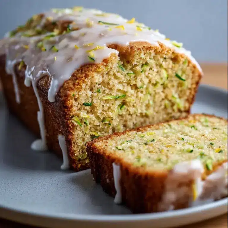 Ultra Moist Lemon Zucchini Bread Lemon Glaze Recipe