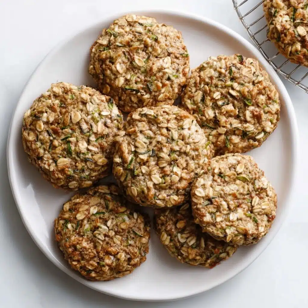 Healthy Zucchini Oatmeal Cookies Recipe