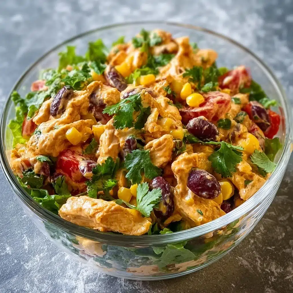 Zesty Southwest Chicken Salad Recipe - Recipe Image