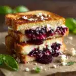 Easy Balsamic Blackberry Bliss Grilled Cheese Recipe