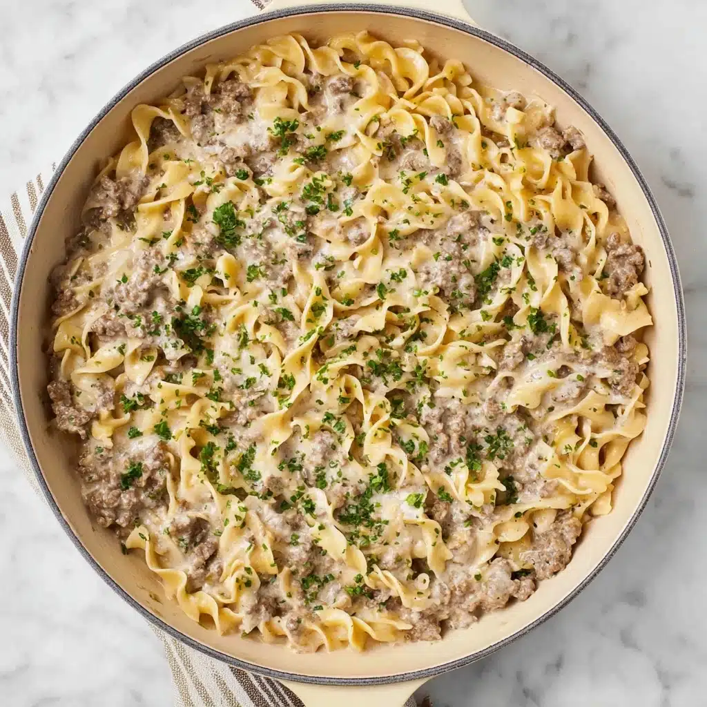 The Best Hamburger Stroganoff Recipe