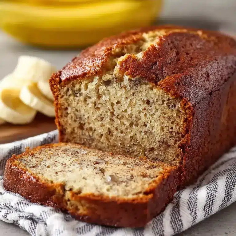 Classic Moist Banana Bread Recipe