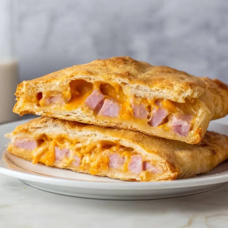 Ham and Cheese Hot Pockets Recipe