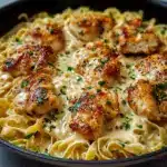 One-Pan Chicken with Buttered Noodles Recipe