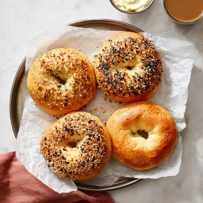 Simple 3 Ingredient Protein Bagels Recipe