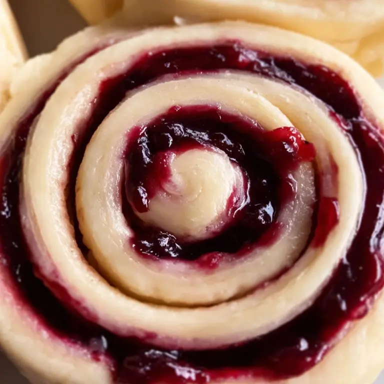 Cherry Cinnamon Rolls with Homemade Filling Recipe
