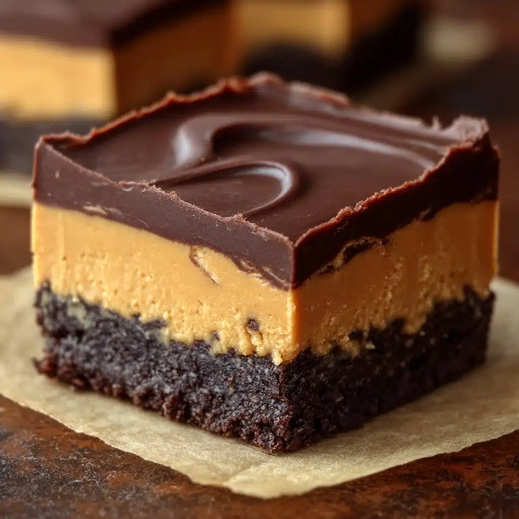 Chocolate Peanut Butter Dream BarsIngredients Recipe - Recipe Image