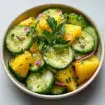 Pineapple Cucumber Salad Recipe