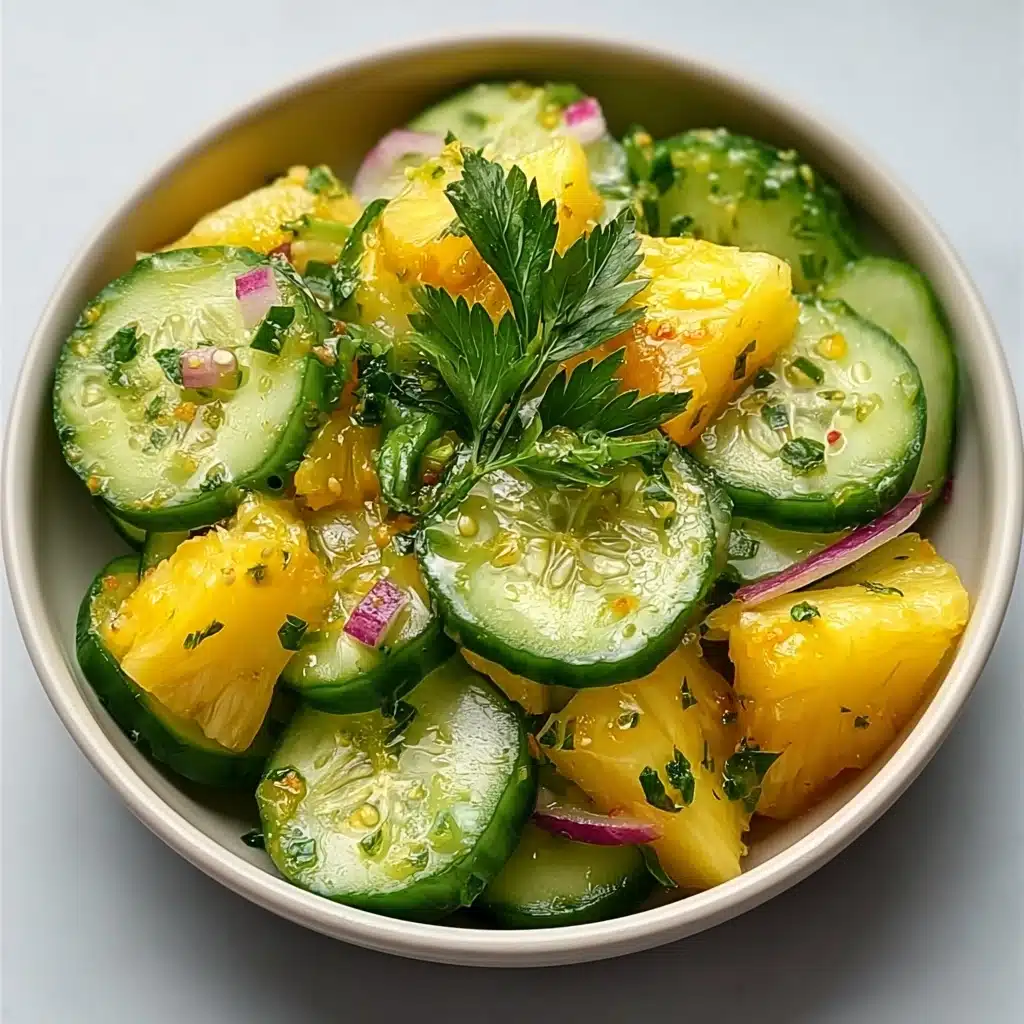 Pineapple Cucumber Salad Recipe