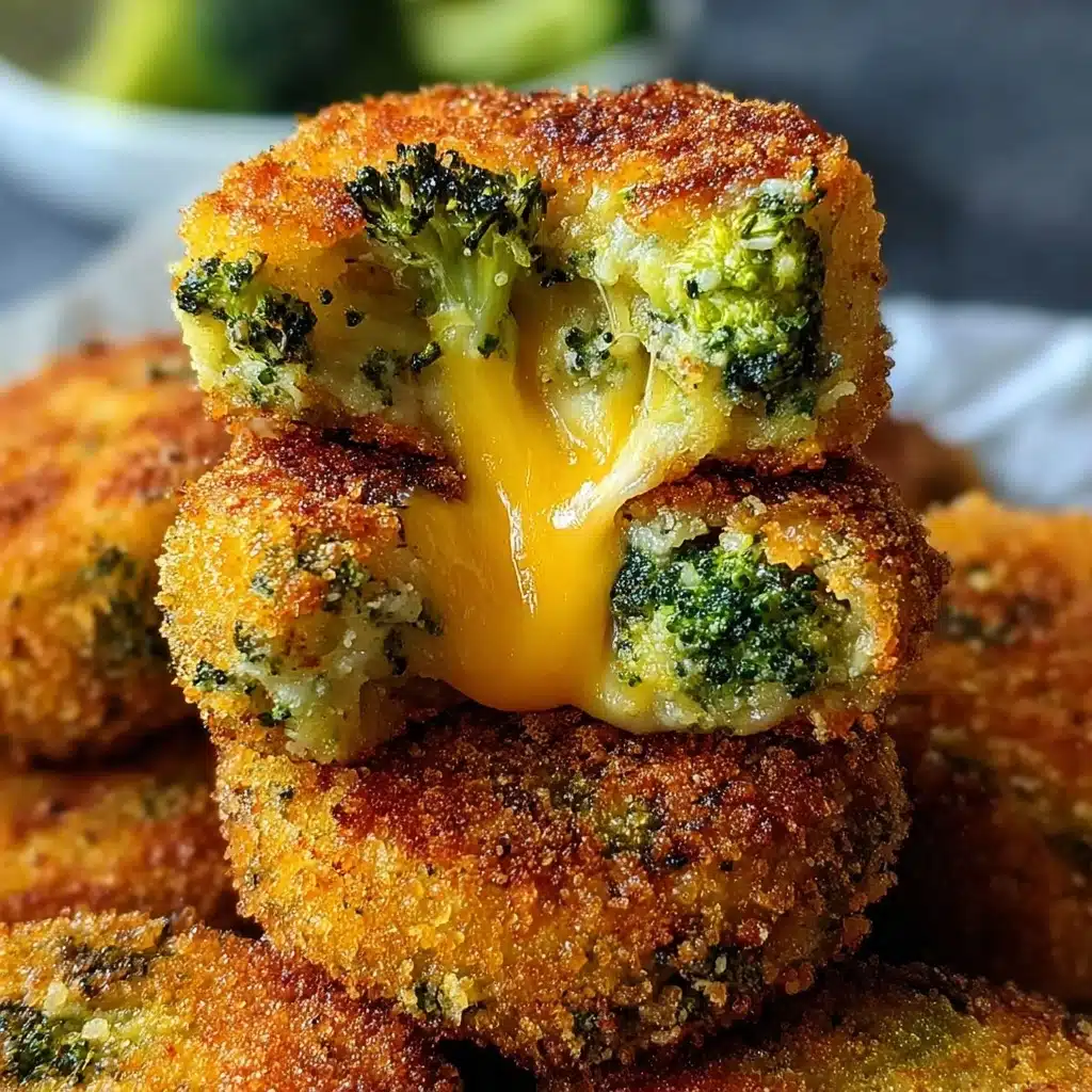 Best Low Carb Crispy Broccoli Cheese Rounds Recipe