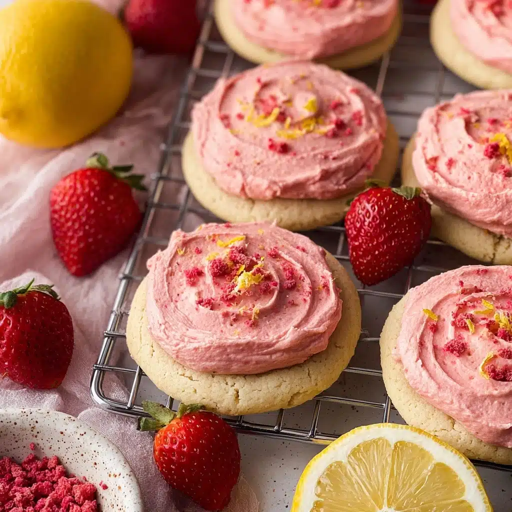 Strawberry Lemonade Cookies Recipe