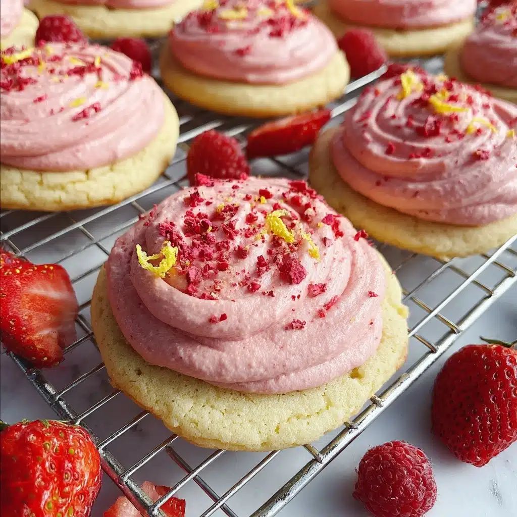 Strawberry Lemonade Cookies Recipe - Recipe Image
