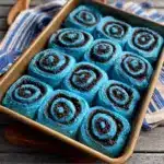 Cookie Monster Cinnamon Rolls Recipe