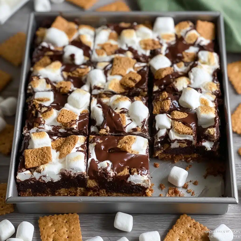 S’mores Brownies Recipe - Recipe Image