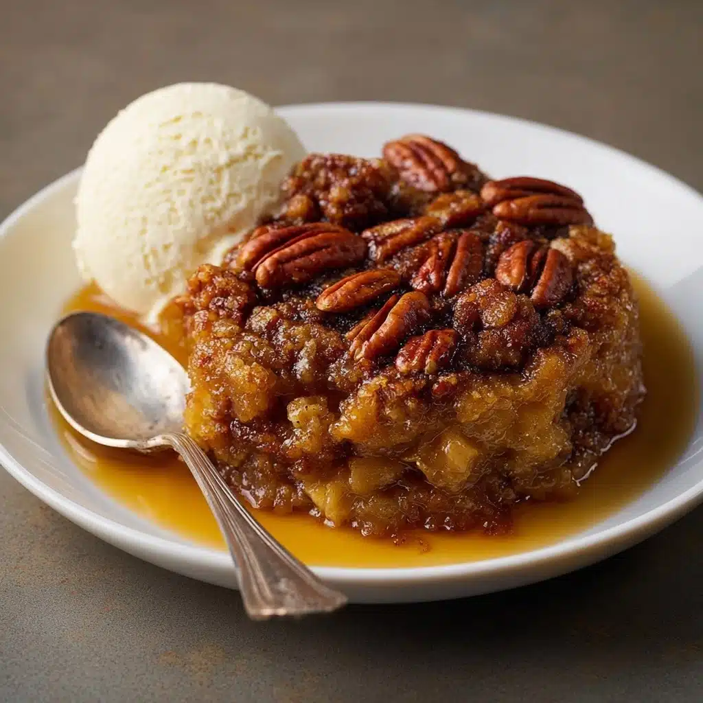 Pecan Pie Dump Cake Recipe - Recipe Image