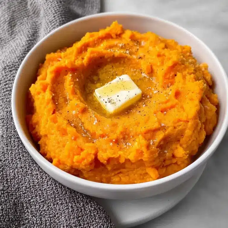 Honey Butter Mashed Sweet Potatoes Recipe