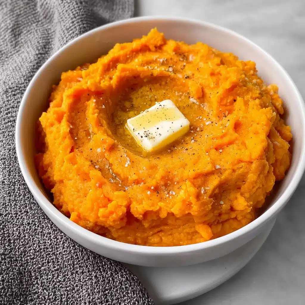 Honey Butter Mashed Sweet Potatoes Recipe