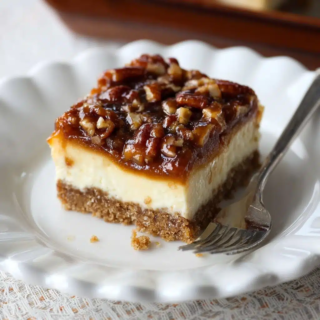 Pecan Pie Cheesecake Recipe - Recipe Image