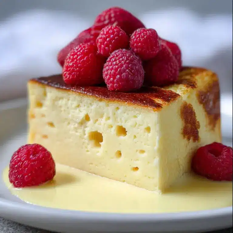 Custard Bread Pudding with Vanilla Sauce Recipe