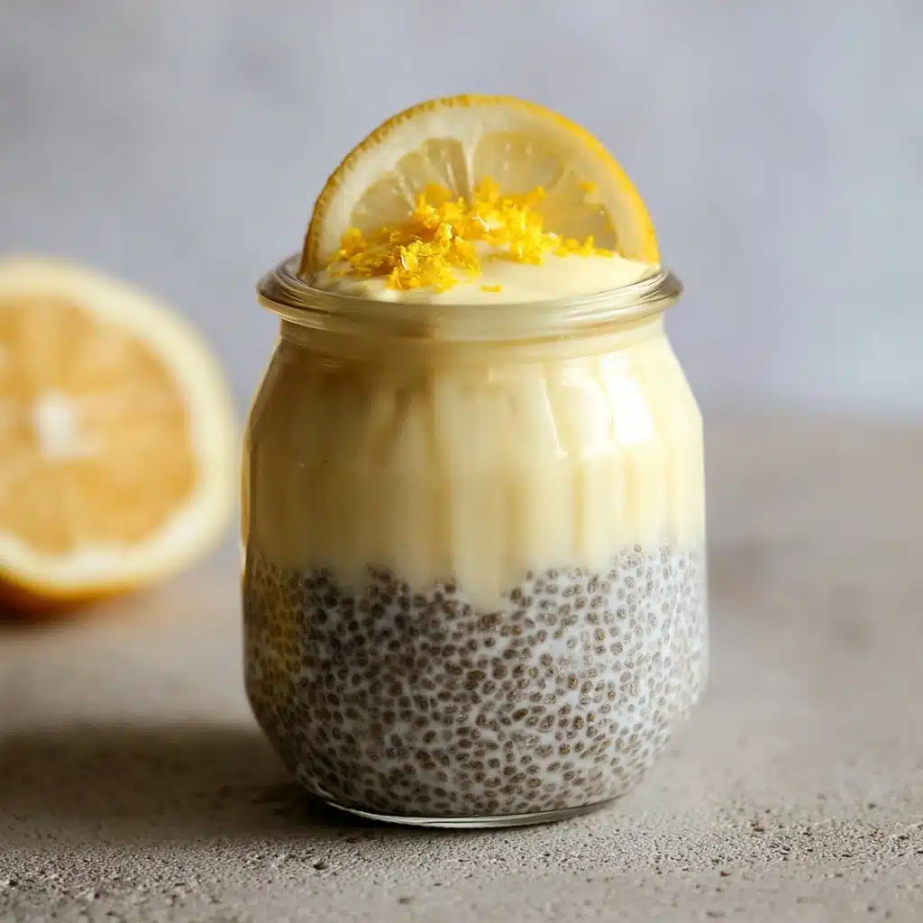 Lemon Vanilla Chia Pudding Recipe - Recipe Image