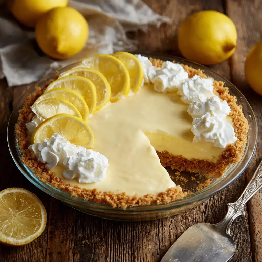 Easy Lemon Cream Pie Recipe - Recipe Image