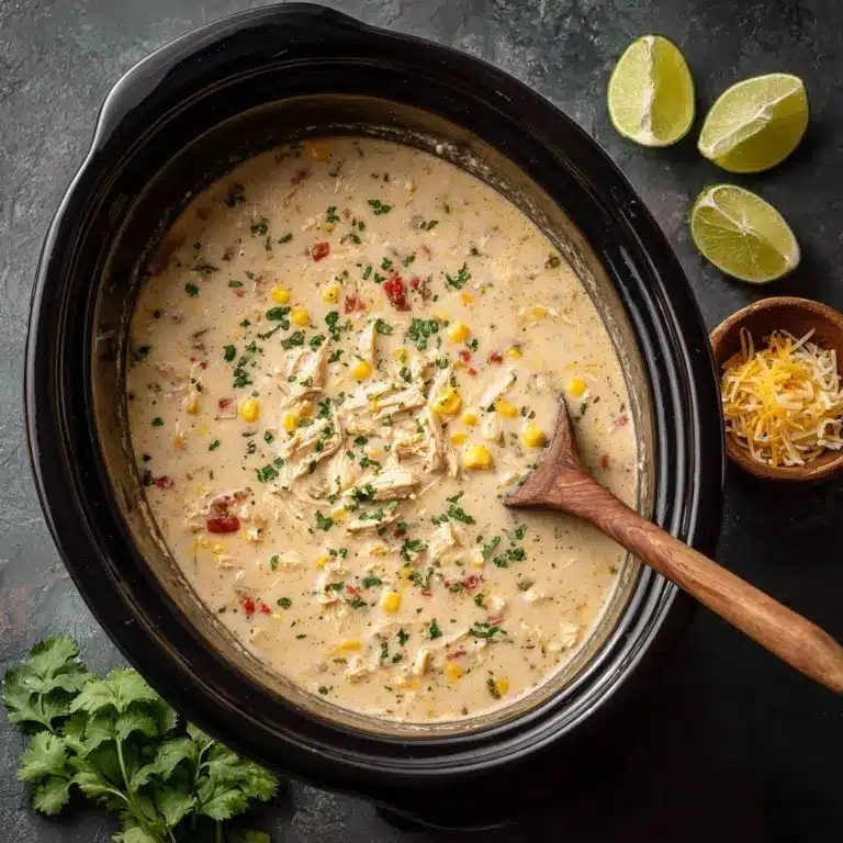Slow Cooker Mexican Chicken Corn Chowder Recipe