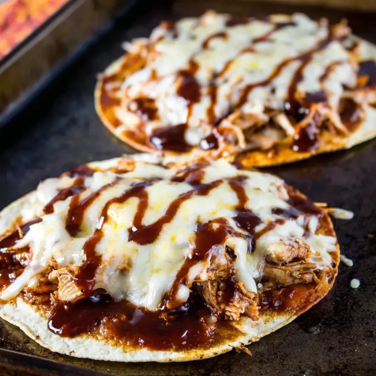 Barbecue Chicken Tostadas Recipe