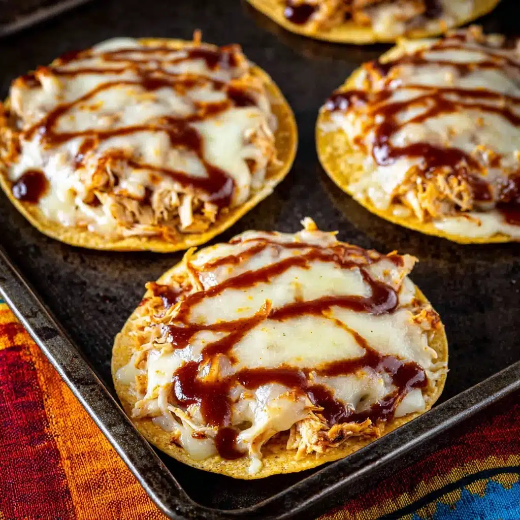 Barbecue Chicken Tostadas Recipe - Recipe Image