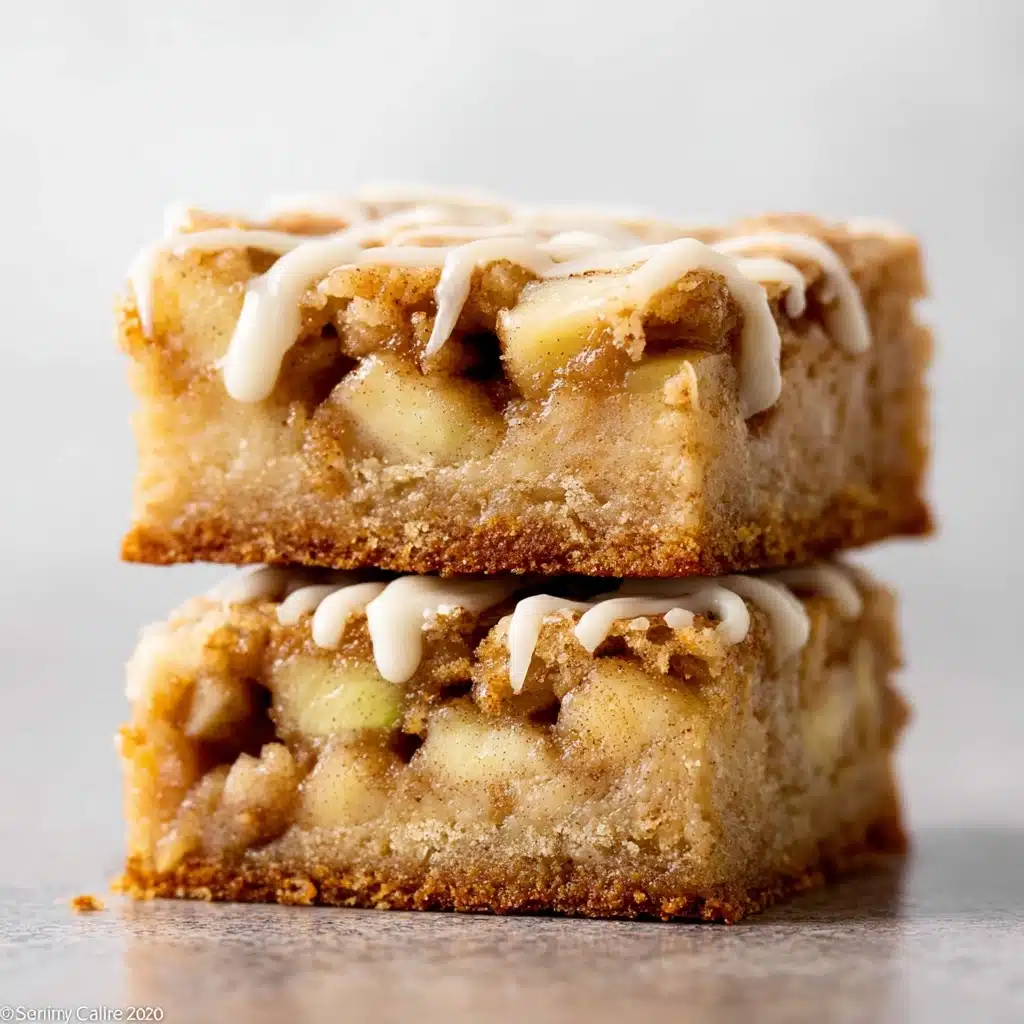 Brown Butter Apple Blondies Recipe