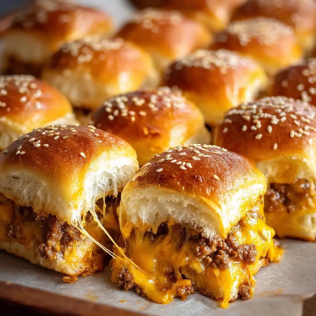 Cheeseburger Sliders Recipe - Recipe Image