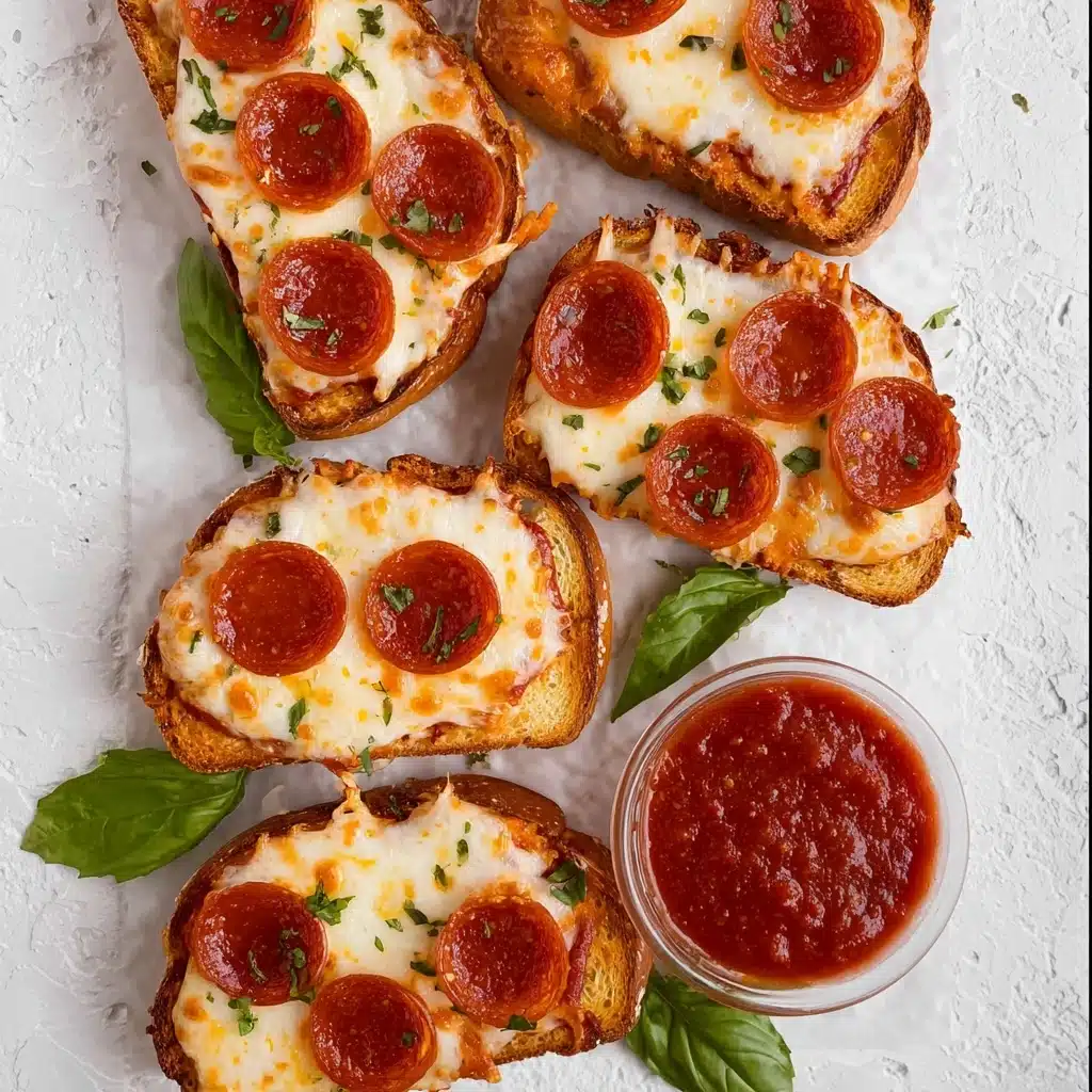 Air Fryer Pizza Toast Recipe - Recipe Image