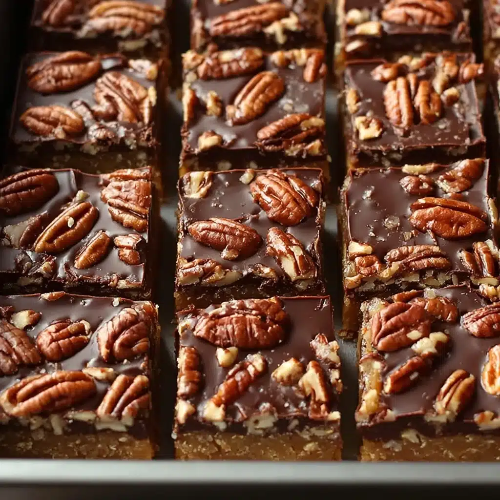 Easy Turtle Bars Recipe - Recipe Image