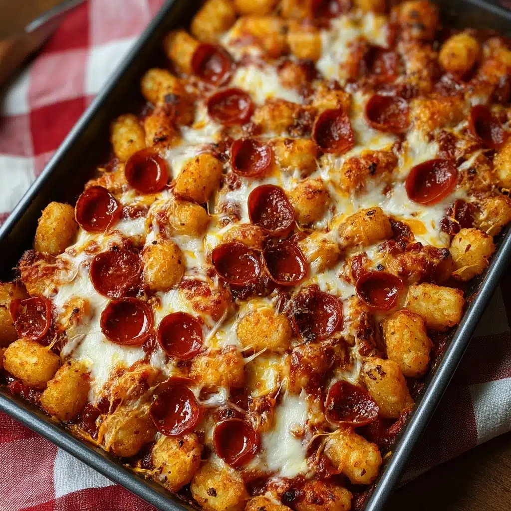 Pizza Tot Casserole Recipe