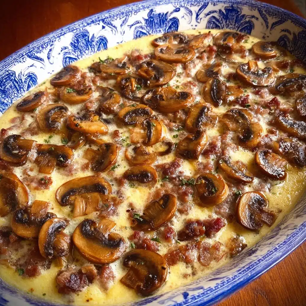 HAMBURGER MUSHROOM BAKE Recipe