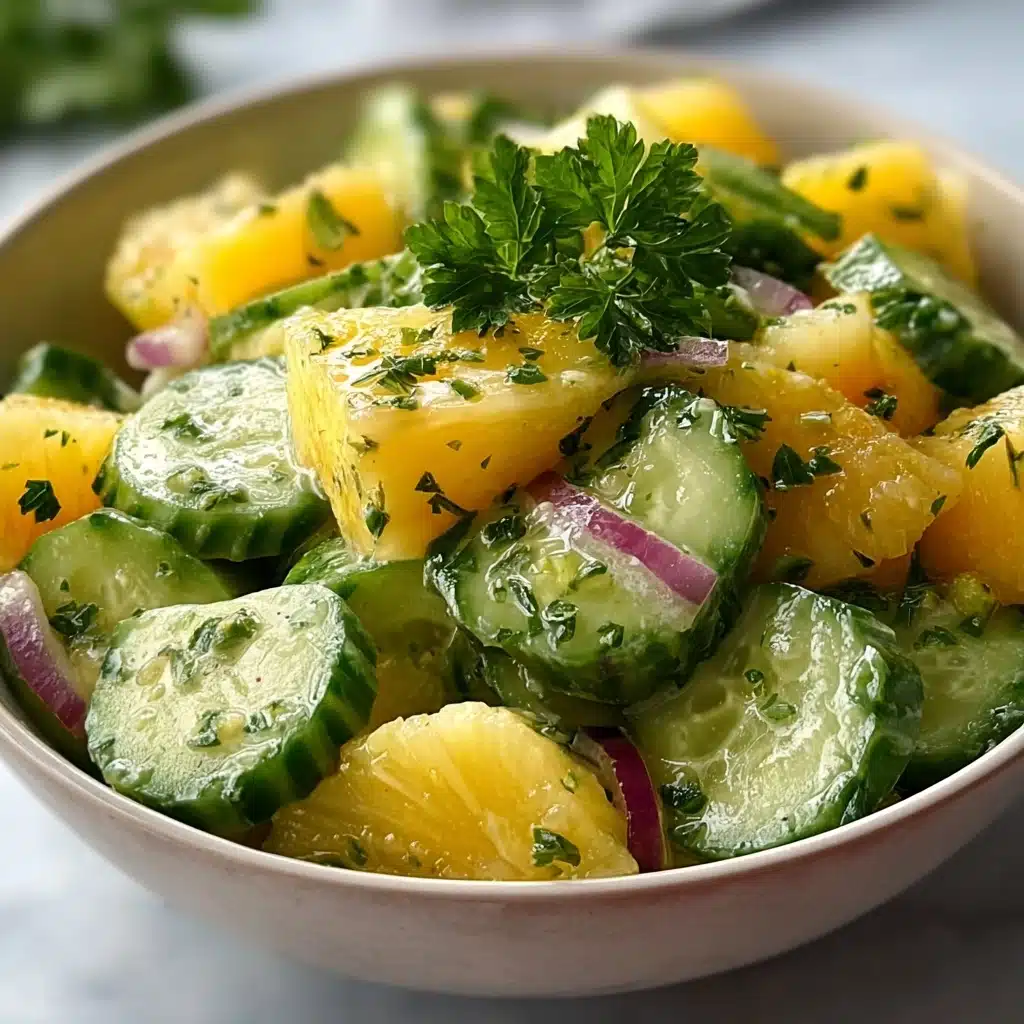 Pineapple Cucumber Salad Recipe