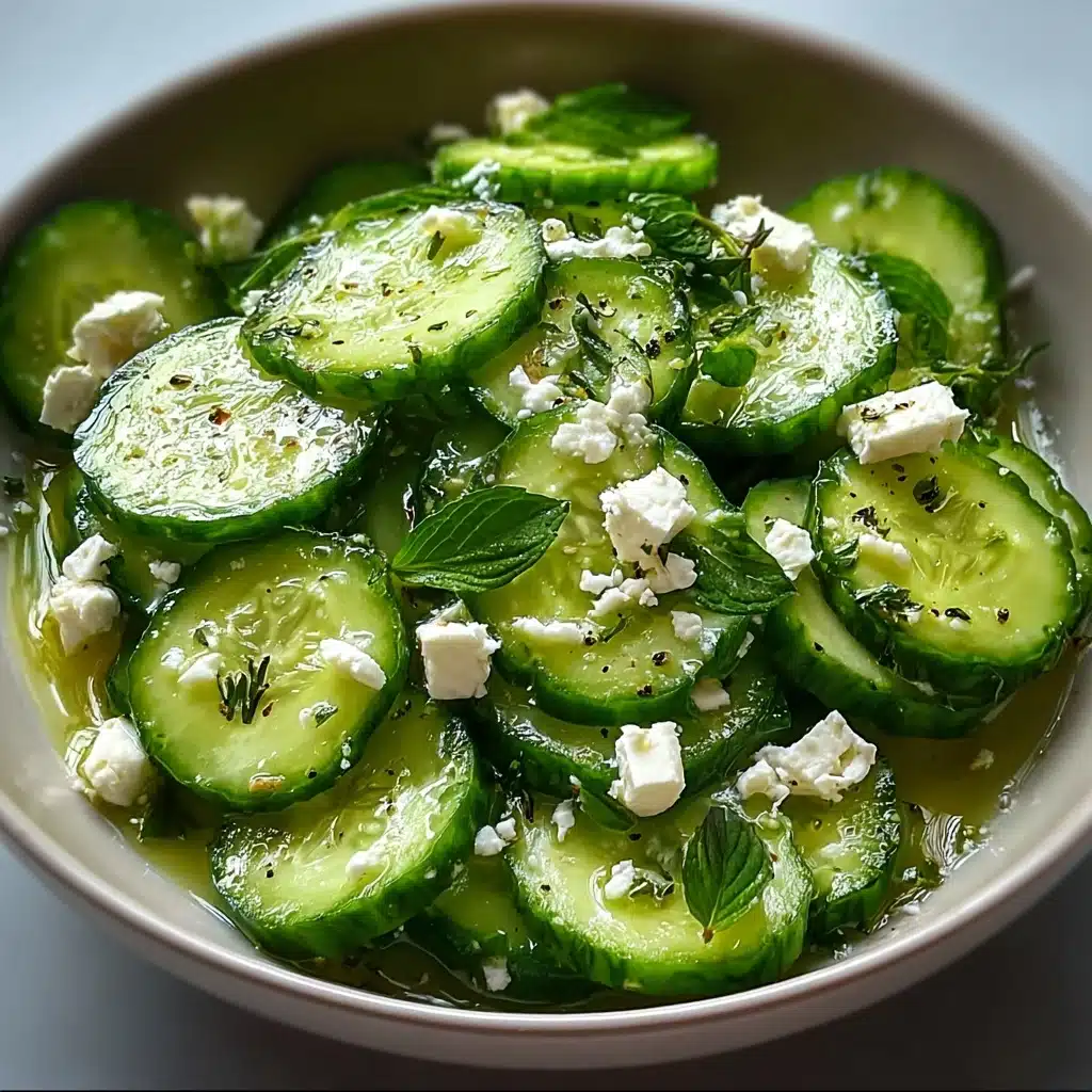 Cucumber Feta SaladIngredients Recipe - Recipe Image