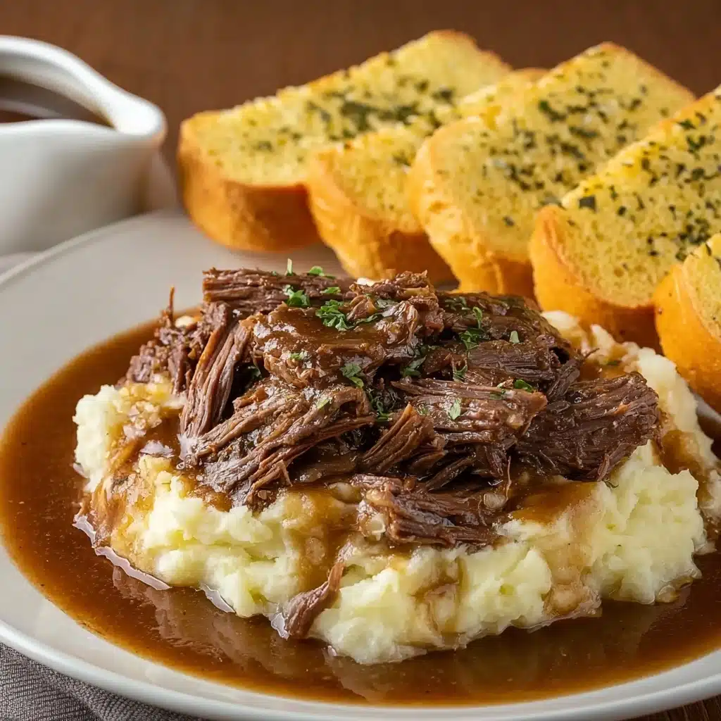 Slow Cooker Beef Manhattan Recipe - Recipe Image